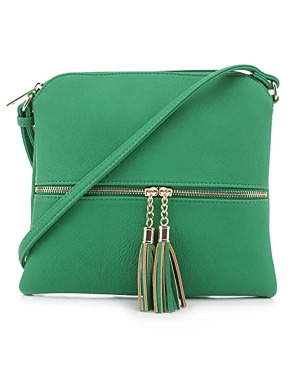 Women Small Crossbody Bag PU Leather Adjustable Shoulder Strap Travel Purse